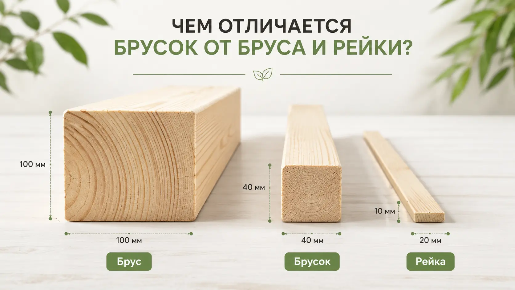 Разбираем отличия бруса, бруска и рейки по размеру, назначению, прочности и применению. Читайте советы экспертов и выбирайте пиломатериалы. Разбираем отличия бруса, бруска и рейки по размеру, назначению, прочности и применению. Читайте советы экспертов и выбирайте пиломатериалы.